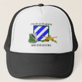 2. BN 69. ARMOR 3RD INFANTRY DIVISION TRUCKERKAPPE (Vorderseite)