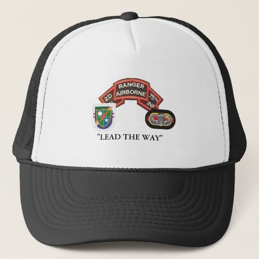 2. BN (RANGER) 75. INFANTRIE TRUCKERKAPPE (Vorderseite)