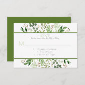#2 Botanischer Traum - UAWG RSVP Karte (Vorne/Hinten)