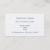 2 braune Owls Cuddling Together Watercolor Visitenkarte (Rückseite)