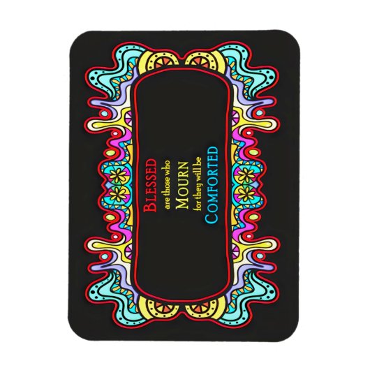 2. Breitengrad - Wer trauert Magnet (Vertikal)