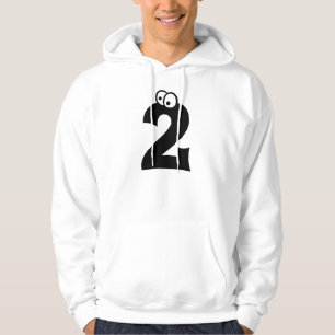 2, Brief mit Augenbrauen, Hoodie