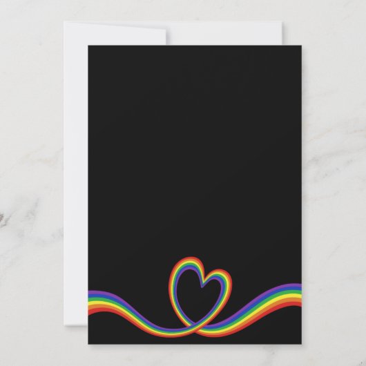 2 Brücken sind besser als eine lesbische Bachelore Einladung (Rückseite)