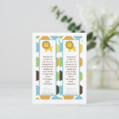 2 Buch Jungle King Lion Safari Zoo Tier Einladungspostkarte (Stehend Vorderseite)