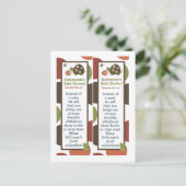 2 Buch Marks Laguna Beach Turtle Frog Pond Animal Einladungspostkarte (Stehend Vorderseite)