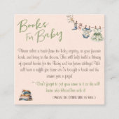 2 Bücher für Baby- und Time-Kapseldusche Begleitkarte (Vorderseite)