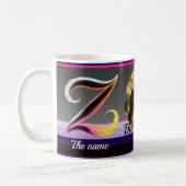 2 Buchstaben, 2 Namen, ein Anlass, ein Bild & Datu Kaffeetasse (Links)