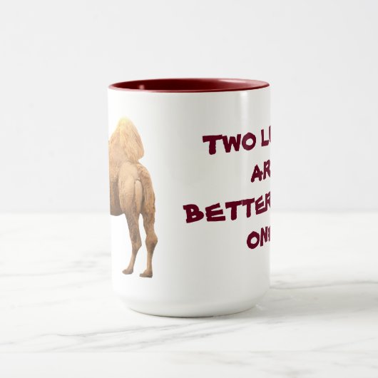 2 BUCKEL-KAMEL TASSE (Zentrum)