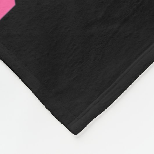 2. Byse Bysebyll Player Breast Cancer Awaren geret Fleecedecke (Ecke)