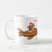 2 Cartoon mit farbenfrohen Lebkuchen Kaffeetasse (Links)