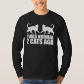 2 Cat  2 Cats ago  2 Kitty T-Shirt (Vorderseite)