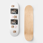  2 cat photos, best therapist,  skateboard (Vorderseite)