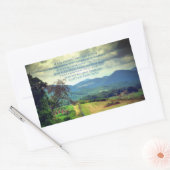 2 Chronicles 7:14 Rechteckiger Aufkleber (Umschlag)