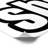 2 Chroniken 15:7 KJV Bibelverse Poster (Ecke)