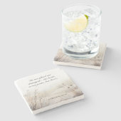 2 Chroniken 20:15 Die Schlacht ist Gottes Bibelver Steinuntersetzer (Seitenansicht)