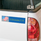 2 Chroniken 7:14 Autoaufkleber (Auf Lkw)