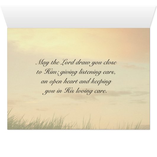 2 Chroniken 7:14 Bibel, wenn meine Leute eine Kart (Innenansicht Horizontal (Unten))