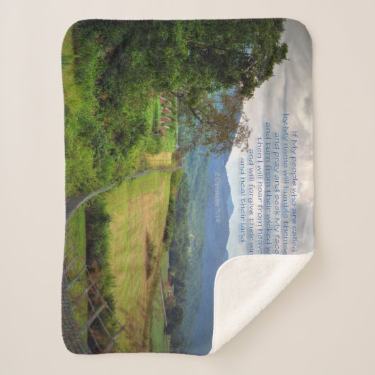 2 Chroniken 7:14 Sherpadecke (Vorderseite)