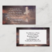 2 Chroniken 7:14 Wenn mein Volk beten wird Visitenkarte (Vorne/Hinten)