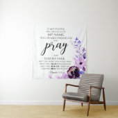 2 Chroniken 7:14 Wenn mein Volk Christlich betet Wandteppich (Beispiel)