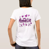 2 Color Amelie 1 T-Shirt (Rückseite)