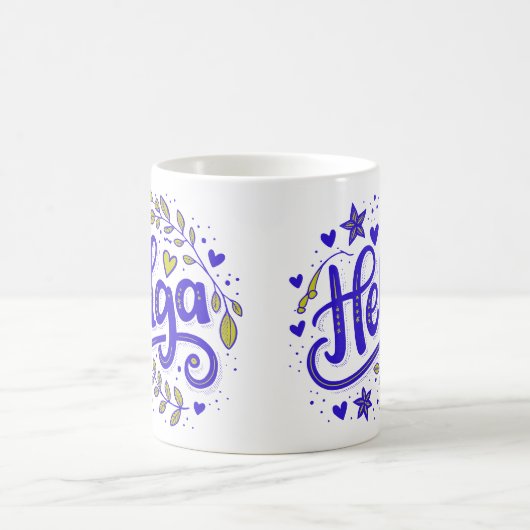 2 Color Helga 2 Kaffeetasse (Mittel)