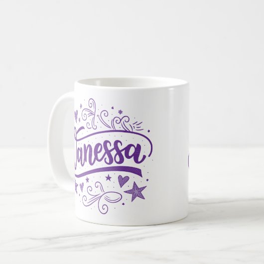 2 Color Vanessa 2 Kaffeetasse (Vorderseite Links)