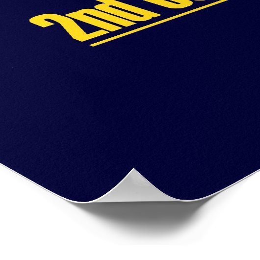 2. Continental Light Dragoons Poster (Ecke)