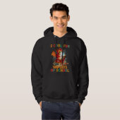 2 Cool for 100 Days of School Young Dragon Reading Hoodie (Vorne ganz)