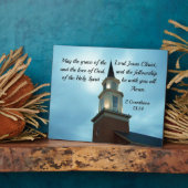 2 Cor. 13:14 Mai die Gnade des Herrn Jesus.. Fotoplatte (Seite)