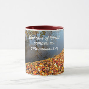 2 Cor. 5:14 Die Liebe Christi zwingt uns Tasse