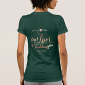 2. Cotton Wedding Jubiläum T-Shirt (Rückseite)