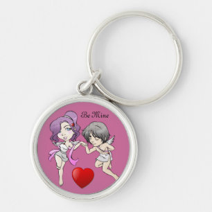 2 Cupids Valentine Schlüsselanhänger