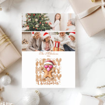 2 Cute Gingerbread  Merry Christmas 