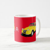 2 CV Gelb - Tasse (VorderseiteRechts)