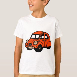 2 cv Oldtimer französisches Auto T-Shirt