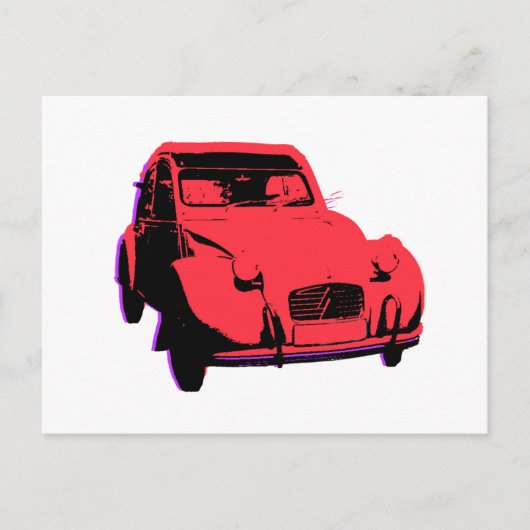 2 cv postkarte (Vorderseite)