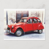 2 CV POSTKARTE (Vorderseite)