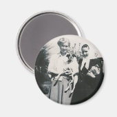 2 Damen Hund Auto Magnet (Vorderseite/Rückseite)