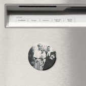 2 Damen Hund Auto Magnet (In Situ (Geschirrspüler))