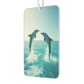2 Delphine Liebe Ozean Dolphin Lover Autolufterfrischer (Links)