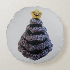 2 Designt Weihnachtsbaum Amigurumi Kissen! Rundes Kissen