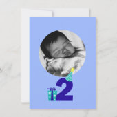 2. Die niedliche Party Einladung des (Rückseite)