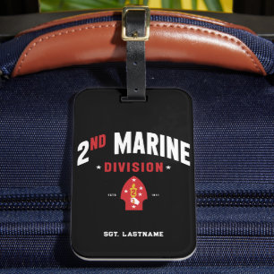 2. Division "The Silent Second" Custom Gepäckanhänger