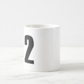2 Dollar Kaffeetasse (Mittel)