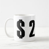 2 Dollar Kaffeetasse (Links)