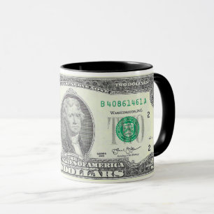 2 DOLLARSCHEIN U.A DIME-F TASSE