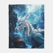 #2 Drachenwelt  Fleecedecke (Vorderseite)