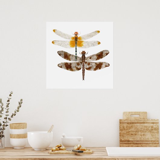 2 Dragonfats Artwork Poster (Küche)