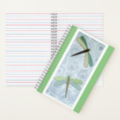 2 Dragonflies #1 Notizblock (Innen)